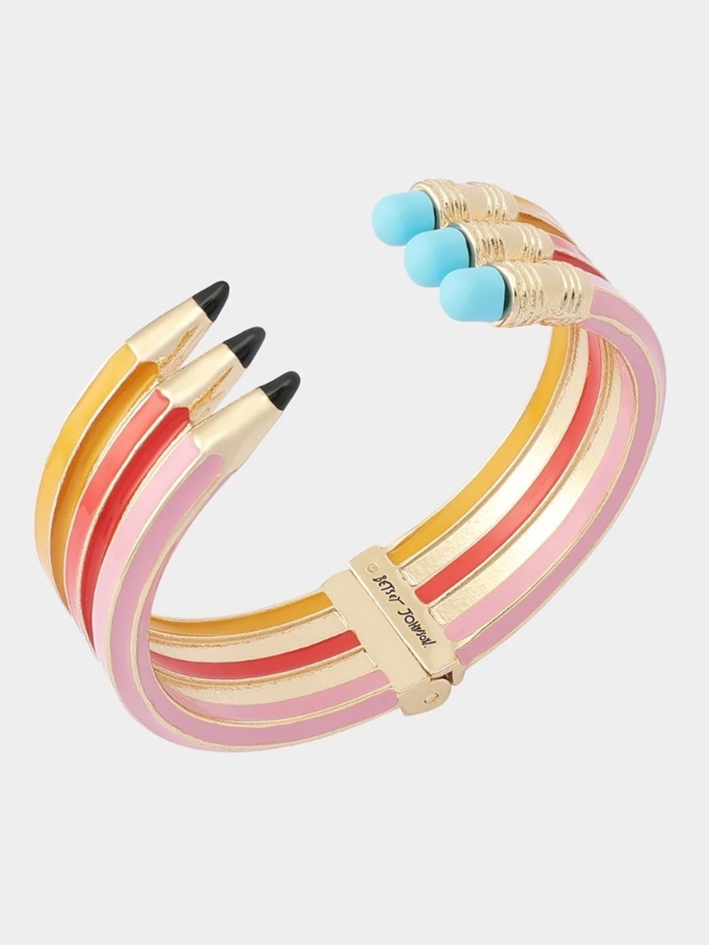 Betsey Johnson Triple Pencil Bangle Bracelet